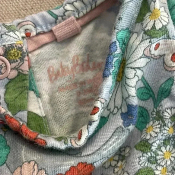 Baby Boden 0-3Mo Bunny
Floral Dress - Picture 2 of 3